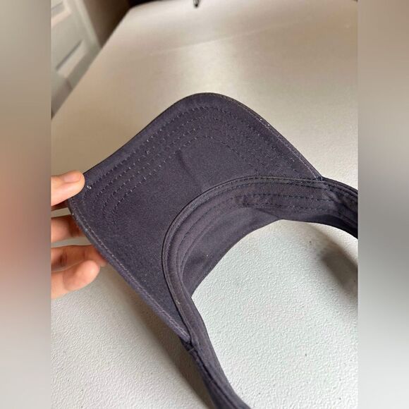 Vintage Universal Studios Black Gray Sun Visor Adjustable Hat Cap GUC - Picture 11 of 14